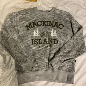 mackinac island crewneck